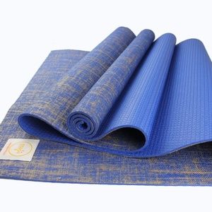 Jute Premium ECO Yoga Mat - Blue (24"68"4.5 mm)